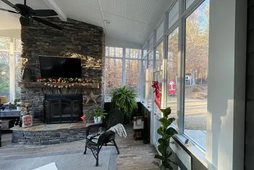 Removable Acrylic Panel For Screened Porch | Atlanta Georgia
