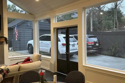 Custom Plexiglass Screen Porch Panels | Marietta Georgia